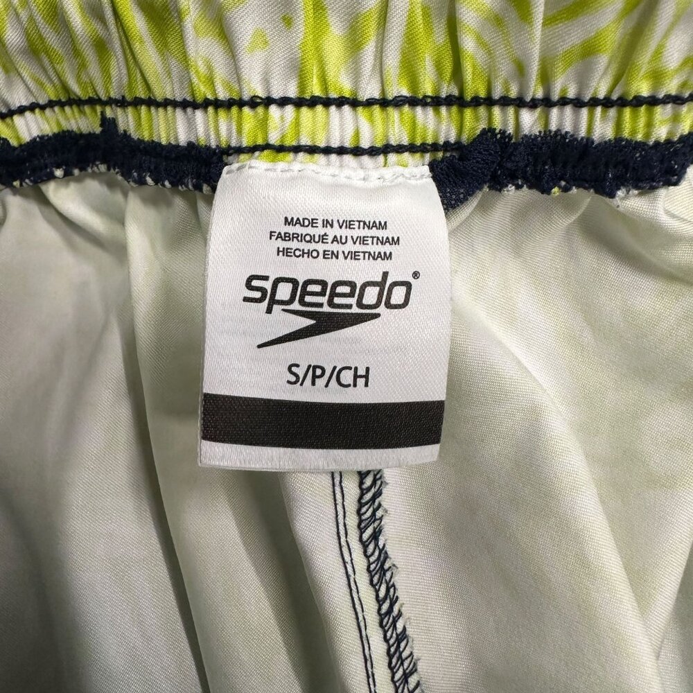 Speedo Mens S Floral Fade Bondi 9" Boardshorts Tropical Ombre Swim Trunks Summer - Picture 7 of 14